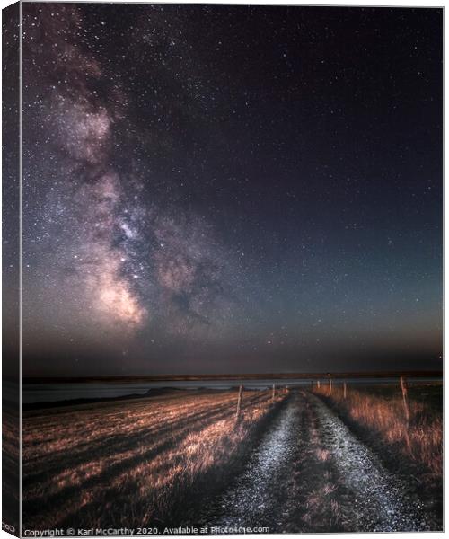 End of the Road Canvas Print by Karl McCarthy