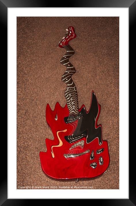 Rock and Roll Relapse Framed Mounted Print by Mark Ward