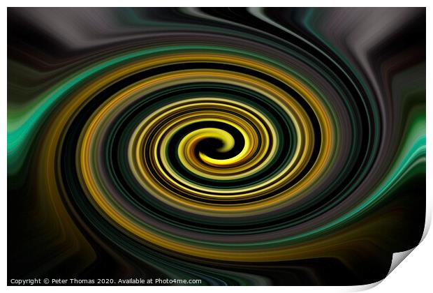 Swirl #5 Print by Peter Thomas