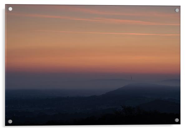 Dawns Glow over Croker Hill Acrylic by Wayne Molyneux