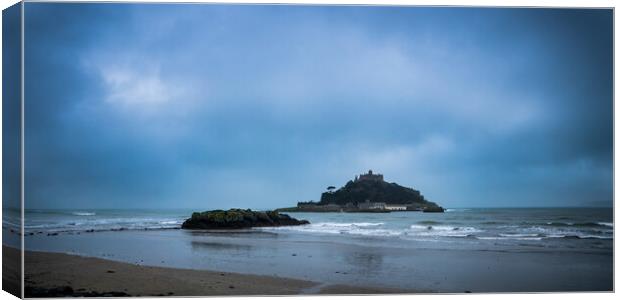 St Michaels Mount Canvas Print by David Wilkins