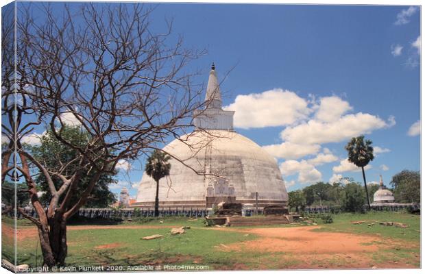Anuradhapura, Sri Lanka Canvas Print by Kevin Plunkett