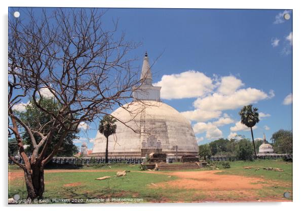Anuradhapura, Sri Lanka Acrylic by Kevin Plunkett