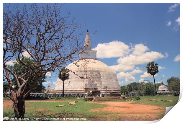Anuradhapura, Sri Lanka Print by Kevin Plunkett