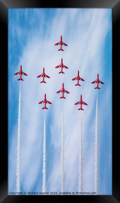 Spitfire Framed Print by Richard Gaynor