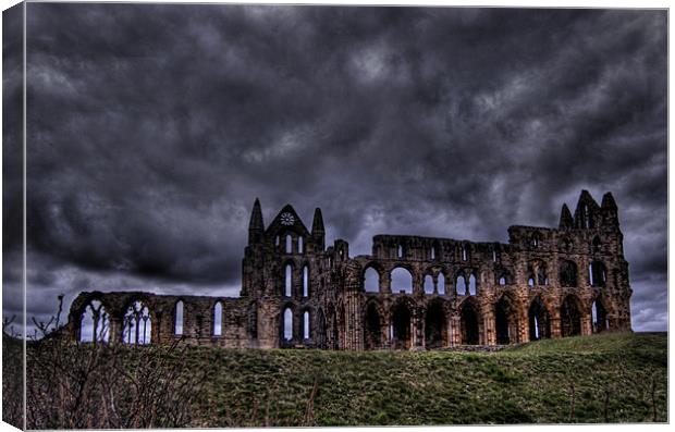Whitby Abbey Canvas Print by Ray Hammond
