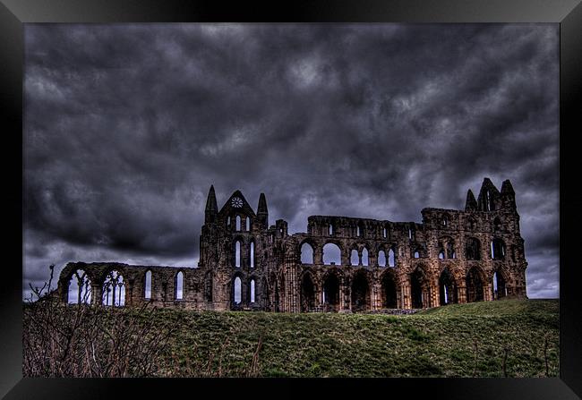 Whitby Abbey Framed Print by Ray Hammond