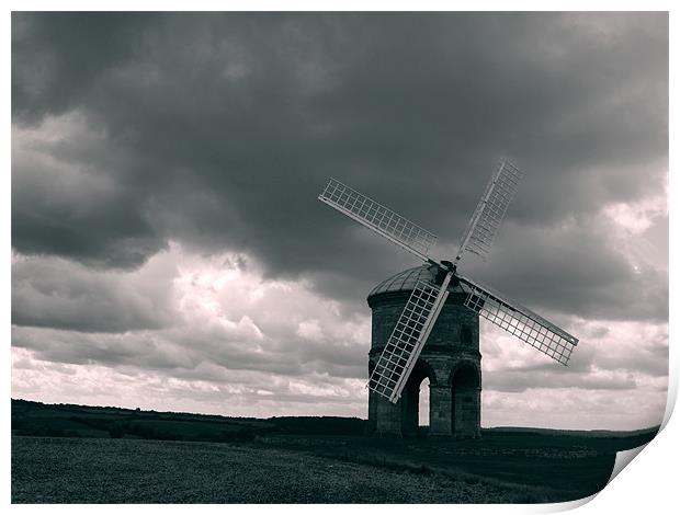Windmill Print by steve porter