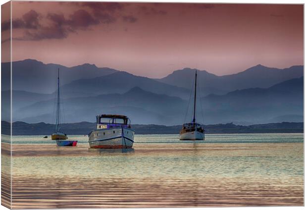 Majestic Sunset over Walney Channel Canvas Print by James Marsden