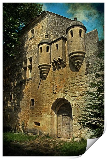 The Castle of Javon France Print by Jacqi Elmslie
