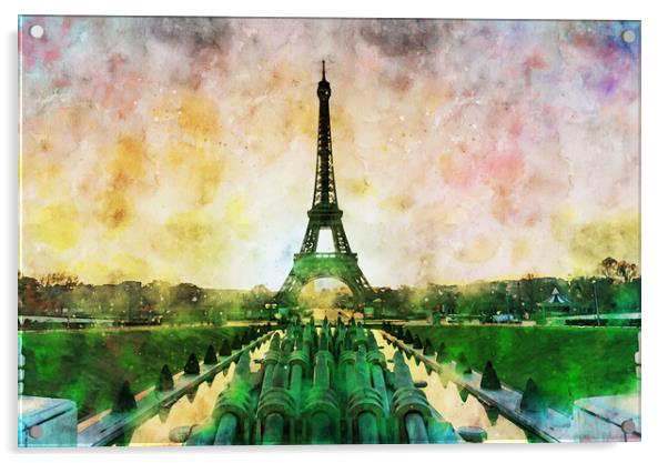 Eiffel tower Acrylic by Ankor Light
