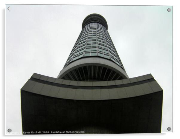 BT Tower London Acrylic by Kevin Plunkett