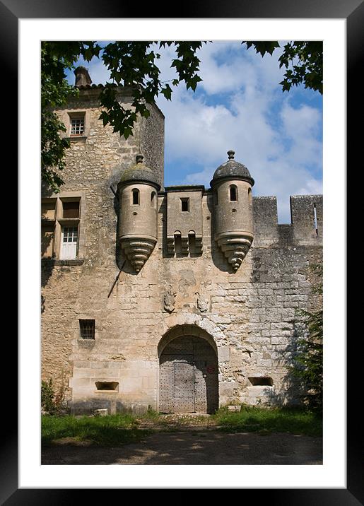 The Castle of Javon Framed Mounted Print by Jacqi Elmslie