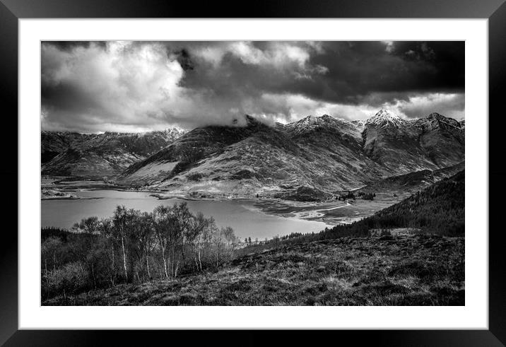 The Five Sisters of Kintail Framed Mounted Print by John Frid
