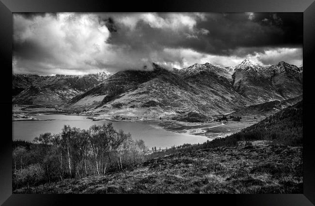 The Five Sisters of Kintail Framed Print by John Frid