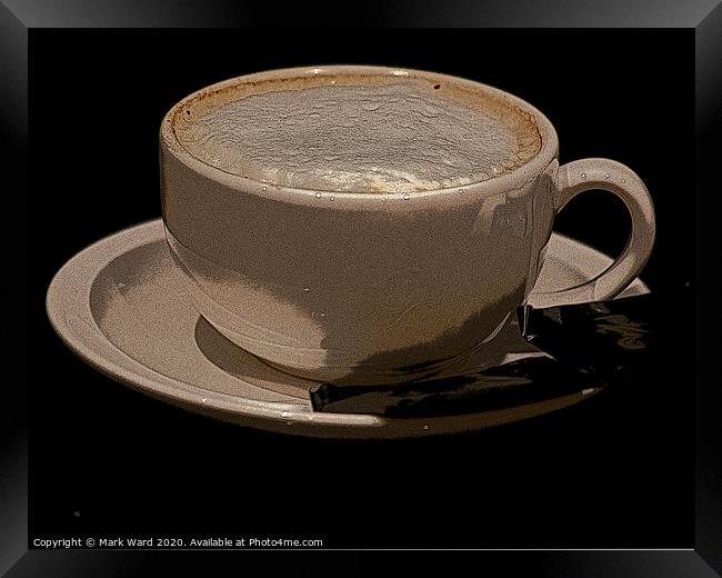 Coffee is Served Framed Print by Mark Ward
