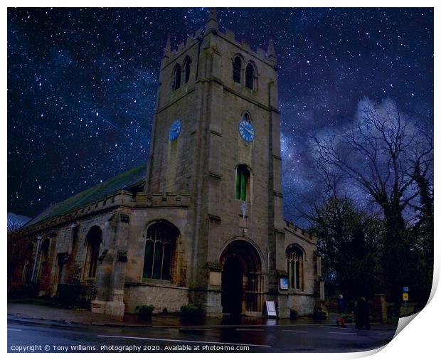 St Thomas A Becket Print by Tony Williams. Photography email tony-williams53@sky.com