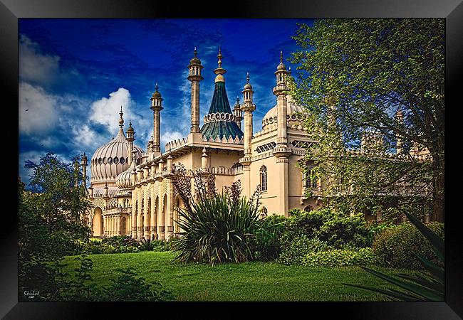 The Prince's Seaside Palace Framed Print by Chris Lord