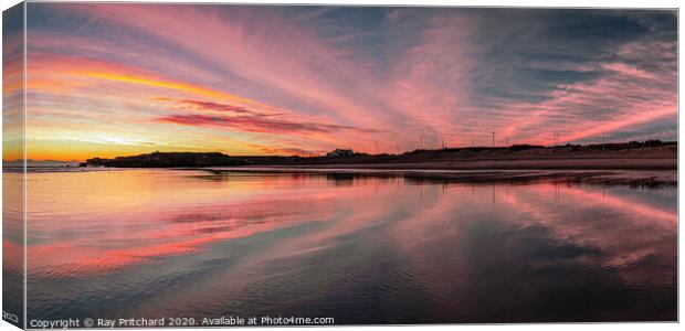 Sandhaven Sunrise Canvas Print by Ray Pritchard
