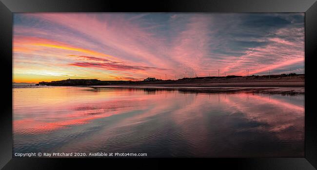 Sandhaven Sunrise Framed Print by Ray Pritchard