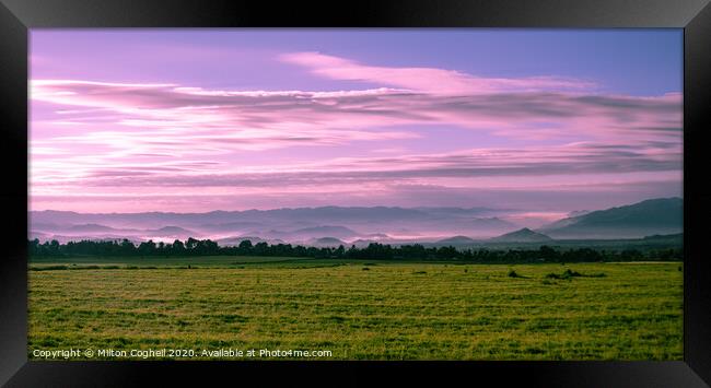 Volcanoes National Park, Rwanda Framed Print by Milton Cogheil