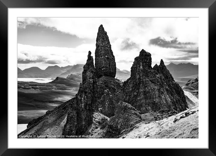 The Old Man of Storr Framed Mounted Print by Lrd Robert Barnes