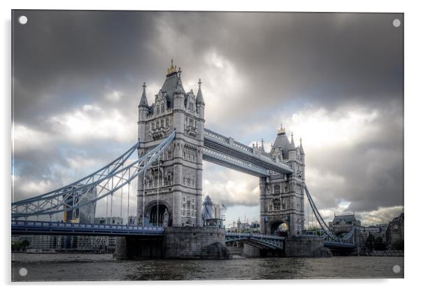 Tower Bridge Acrylic by Mark Jones