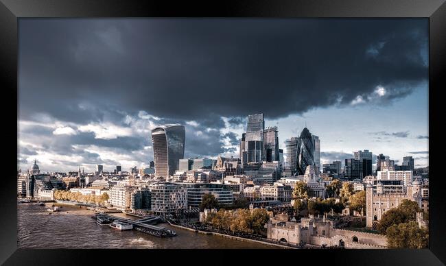 The City of London Framed Print by Mark Jones