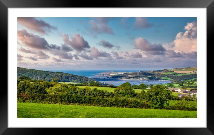 Cardigan Bay, Pembrokeshire, Wales, UK Framed Mounted Print by Mark Llewellyn
