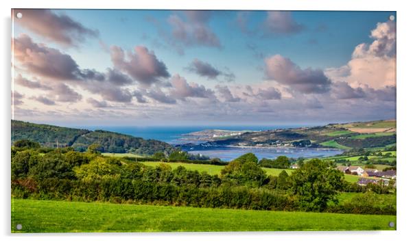 Cardigan Bay, Pembrokeshire, Wales, UK Acrylic by Mark Llewellyn