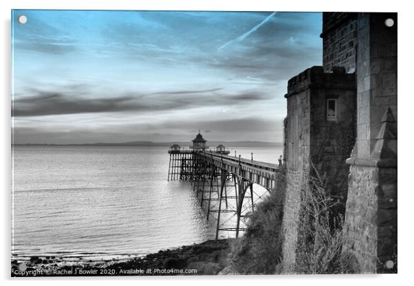 Clevedon Blue Acrylic by RJ Bowler