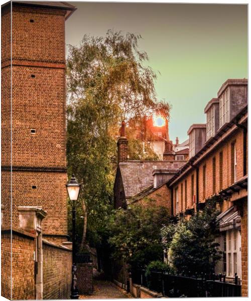 Hampstead under a Saharan Sun Canvas Print by Mark Jones