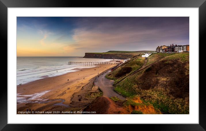 A Picturesque Escape Framed Mounted Print by richard sayer