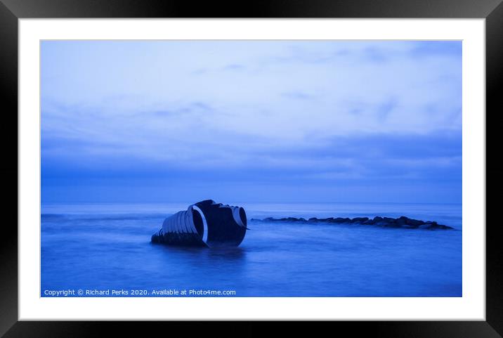 Mary`s shell - Cleveleys Framed Mounted Print by Richard Perks
