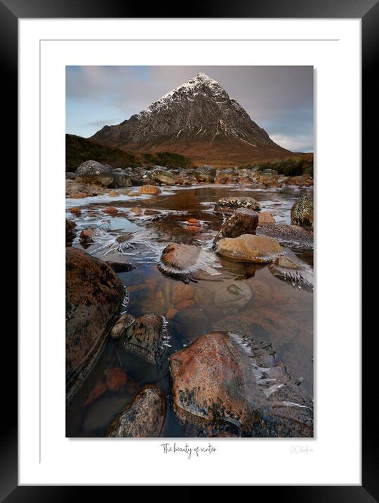 The beauty of winter Framed Mounted Print by JC studios LRPS ARPS
