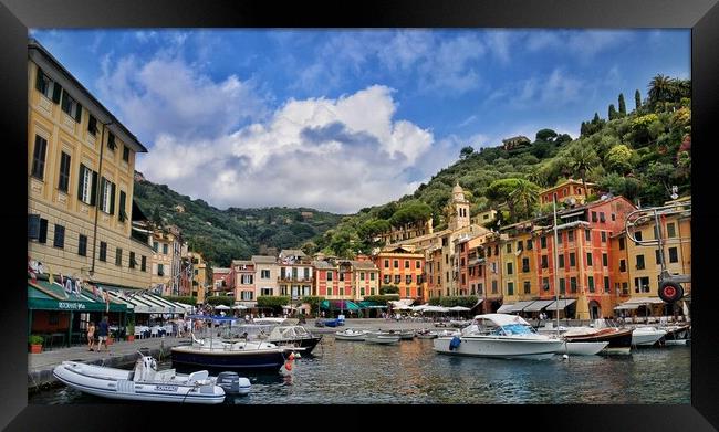 Portofino, Italy Framed Print by Scott Anderson