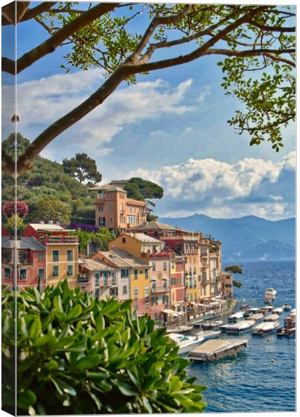 Portofino, Italy Canvas Print by Scott Anderson