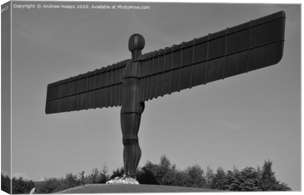 Angel of the North Statue Canvas Print by Andrew Heaps