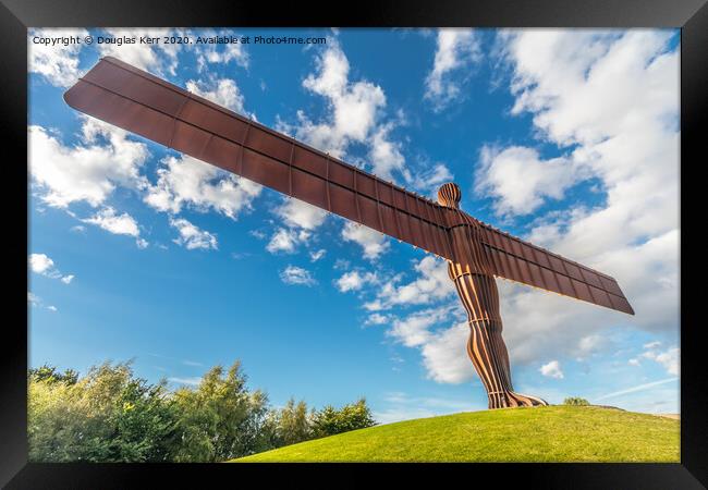 Angel of the North, front view, Gateshead Framed Print by Douglas Kerr