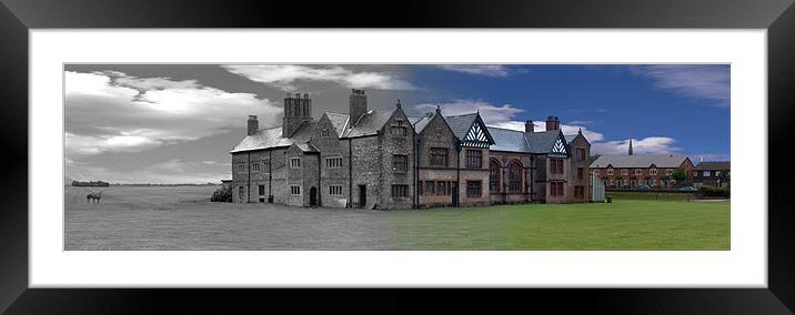 Ordsal Hall. Framed Mounted Print by Ray Hammond