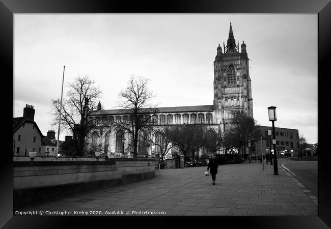 St Peter Mancroft Church, Norwich Framed Print by Christopher Keeley