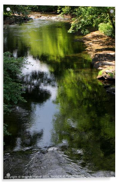 Green River Acrylic by Stephen Hamer