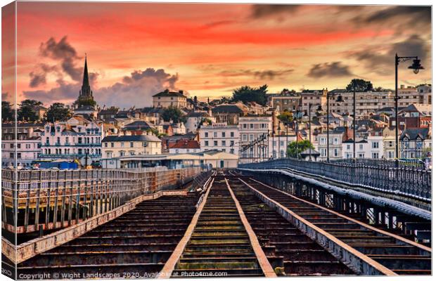 Ryde Isle Of Wight Canvas Print by Wight Landscapes