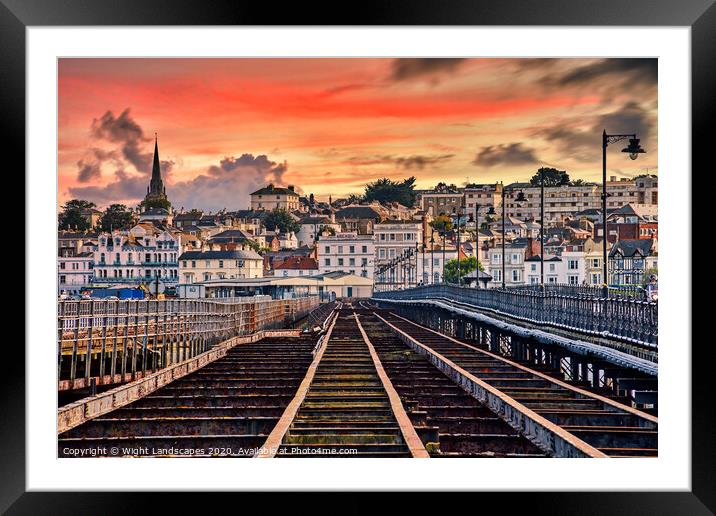 Ryde Isle Of Wight Framed Mounted Print by Wight Landscapes