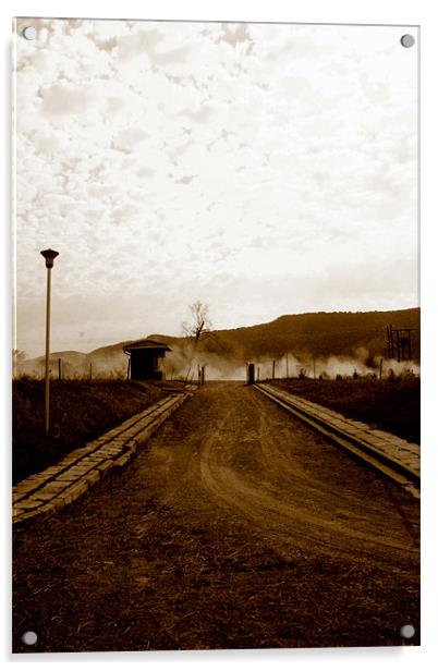 The Road Acrylic by Hush Naidoo