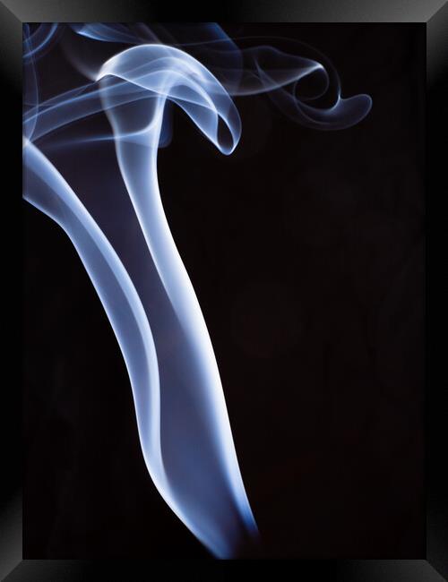 Smoke Framed Print by David Martin