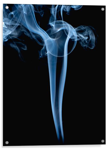 Smoke 6 Acrylic by David Martin