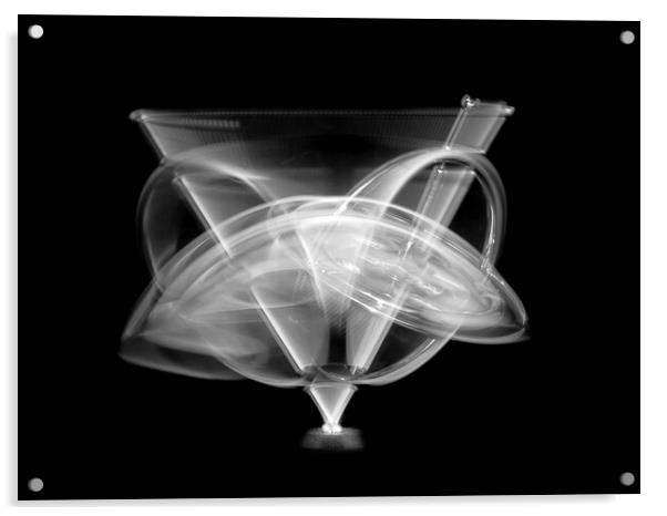 Gyroscope Acrylic by Jim Hughes