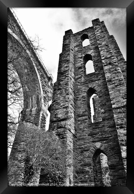 Isambard Kingdom Brunel - Railway Cathedral. Framed Print by Neil Mottershead