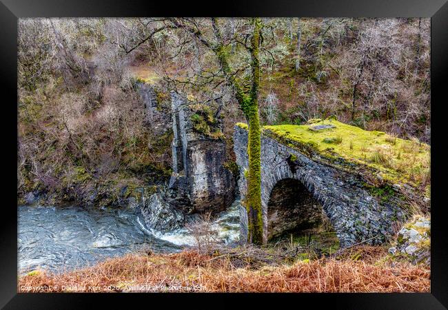 High Bridge ruin, Spean Bridge Framed Print by Douglas Kerr